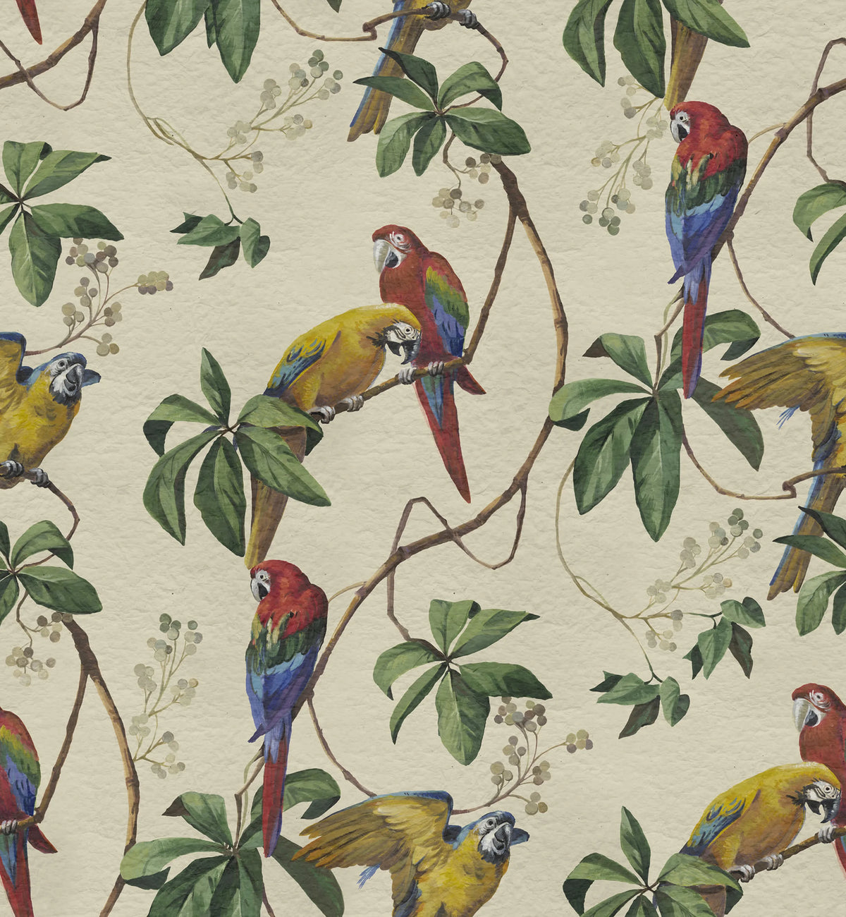 Parrots, Sand Mural Wallpaper - pure wallpaper artwork