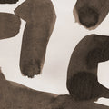 Wiggle Shapes, Brown Mural Wallpaper - pure wallpaper artwork