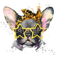 French Bulldog Mural Wallpaper - pure wallpaper artwork