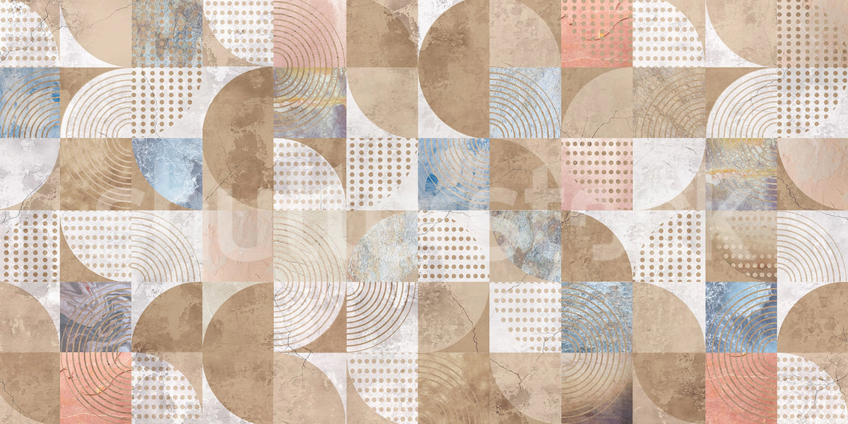 Multi Blocks, Sand Mural Wallpaper - pure wallpaper artwork