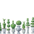Pot Garden Mural Wallpaper - pure wallpaper artwork