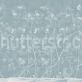 Soft Chinoiserie, Baby Blue Mural Wallpaper - pure wallpaper artwork
