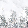 Hummingbird Leafs Mural Wallpaper - pure wallpaper artwork
