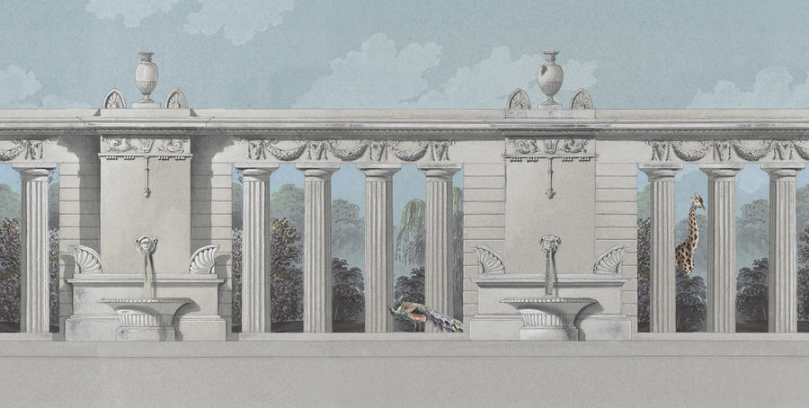 Garden Palace, Animal Mural Wallpaper