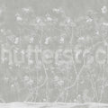 Soft Chinoiserie, Gray Mural Wallpaper - pure wallpaper artwork