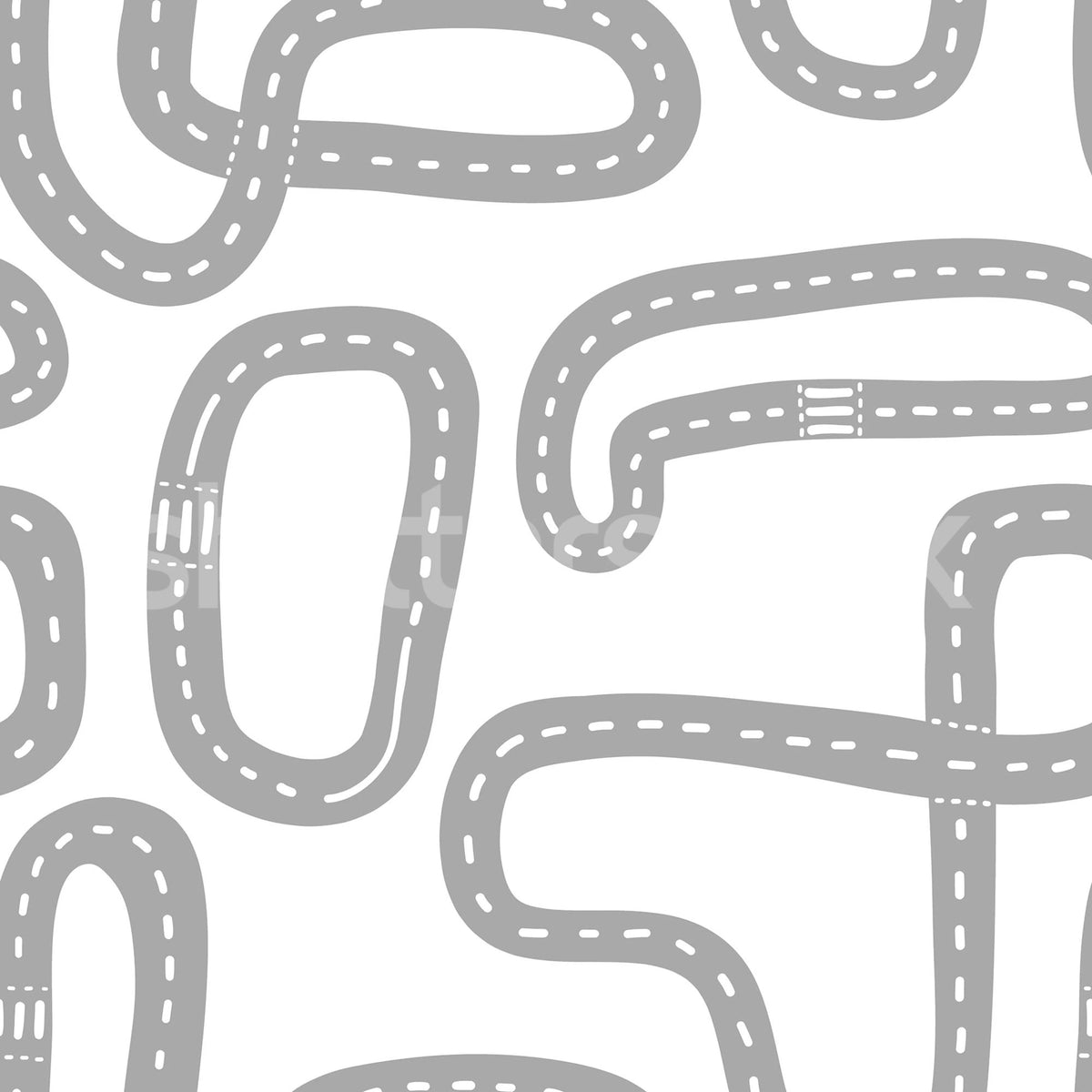Race Track, Gray Mural Wallpaper - pure wallpaper artwork
