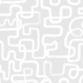 Artzy Lines, Gray Mural Wallpaper - pure wallpaper artwork