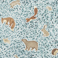 Lullaby, Blue Mural Wallpaper - pure wallpaper artwork