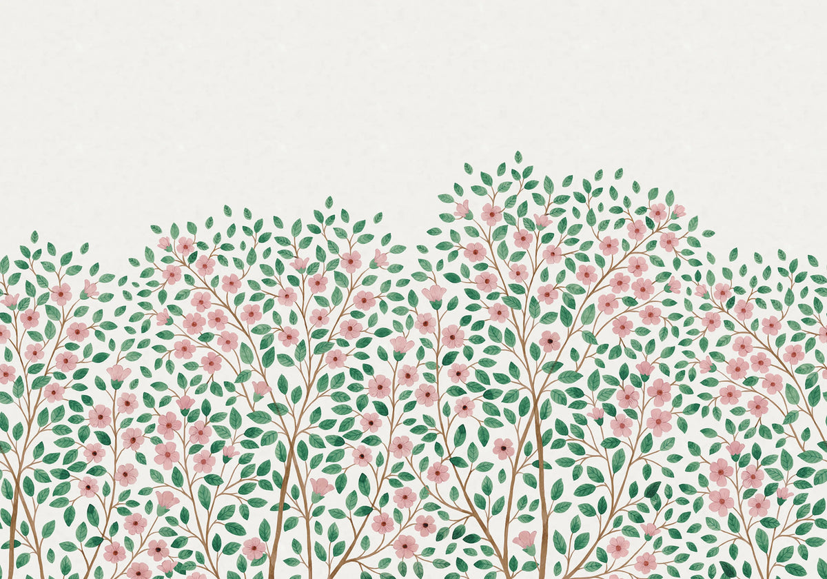 Blossom Tree, Pink Mural Wallpaper - pure wallpaper artwork