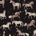 Circus Horses, Black Mural Wallpaper - pure wallpaper artwork