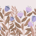 Big Blossom, Lilac Mural Wallpaper - pure wallpaper artwork