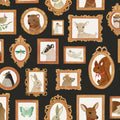 Pet Frames, Black Mural Wallpaper - pure wallpaper artwork