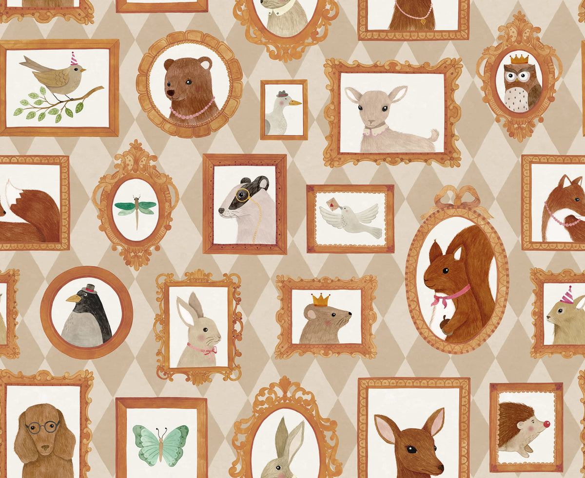 Pet Frames, Harlequin Mural Wallpaper - pure wallpaper artwork