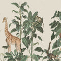 Wildlife stroll, Yellow Mural Wallpaper - pure wallpaper artwork