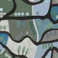 Road Trip, Blue & Green Mural Wallpaper - pure wallpaper artwork