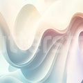 Soft Waves, Pastel Mural Wallpaper - pure wallpaper artwork