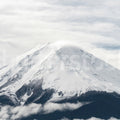 Mountain Top, Gray Mural Wallpaper - pure wallpaper artwork