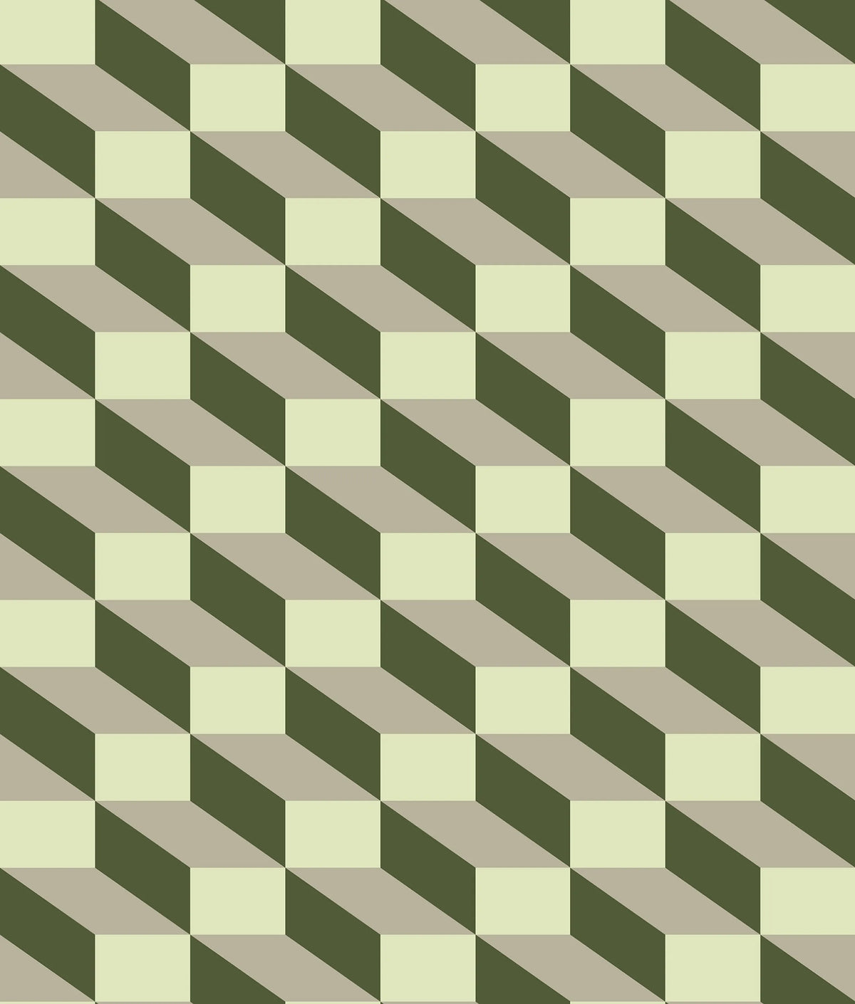 Filled Optic, Green Mural Wallpaper - pure wallpaper artwork