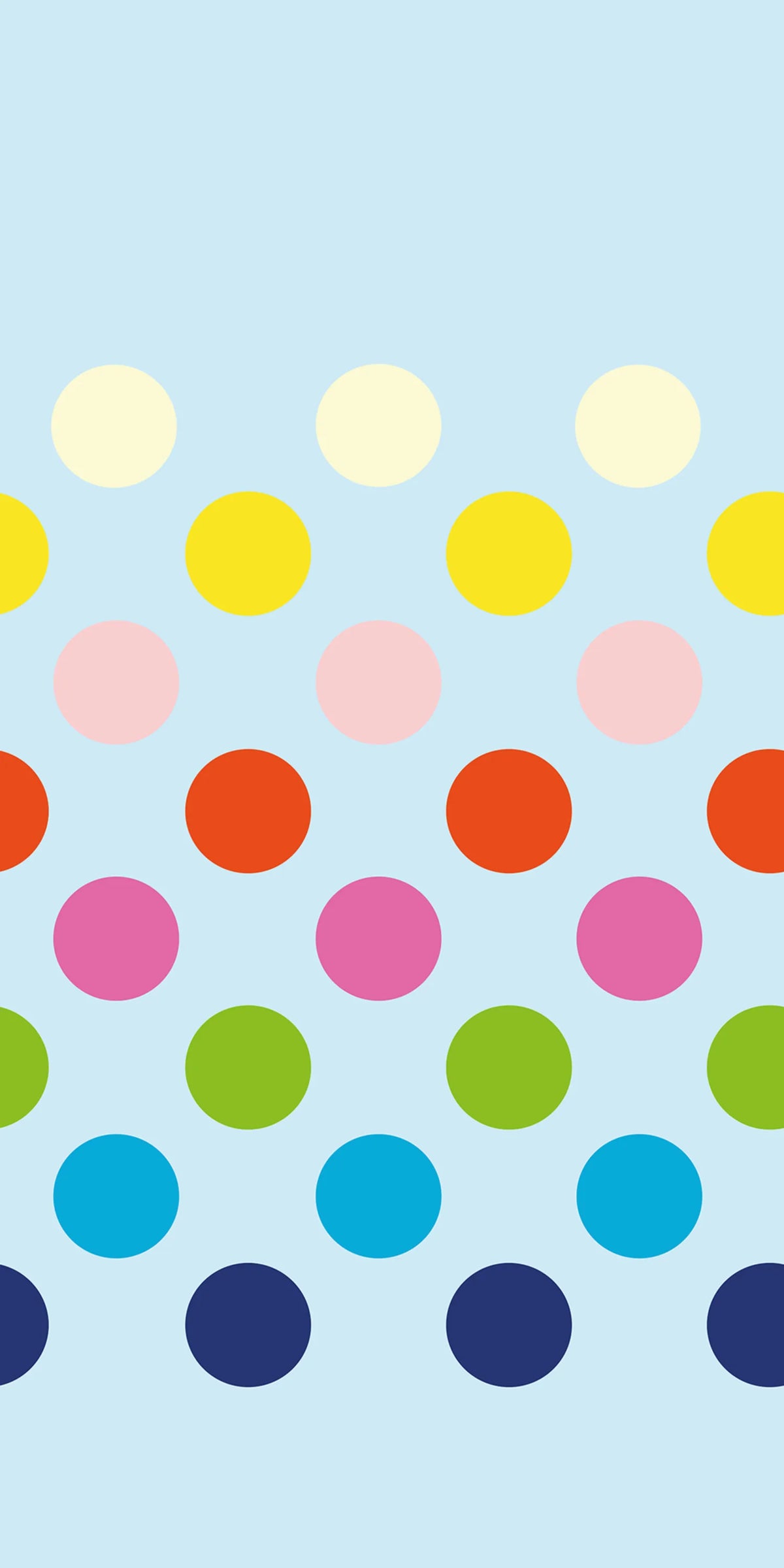 Big Dots, Rainbow Mural Wallpaper - pure wallpaper artwork