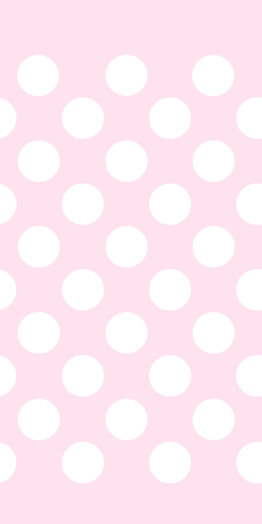 Big Dots, Pink Mural Wallpaper