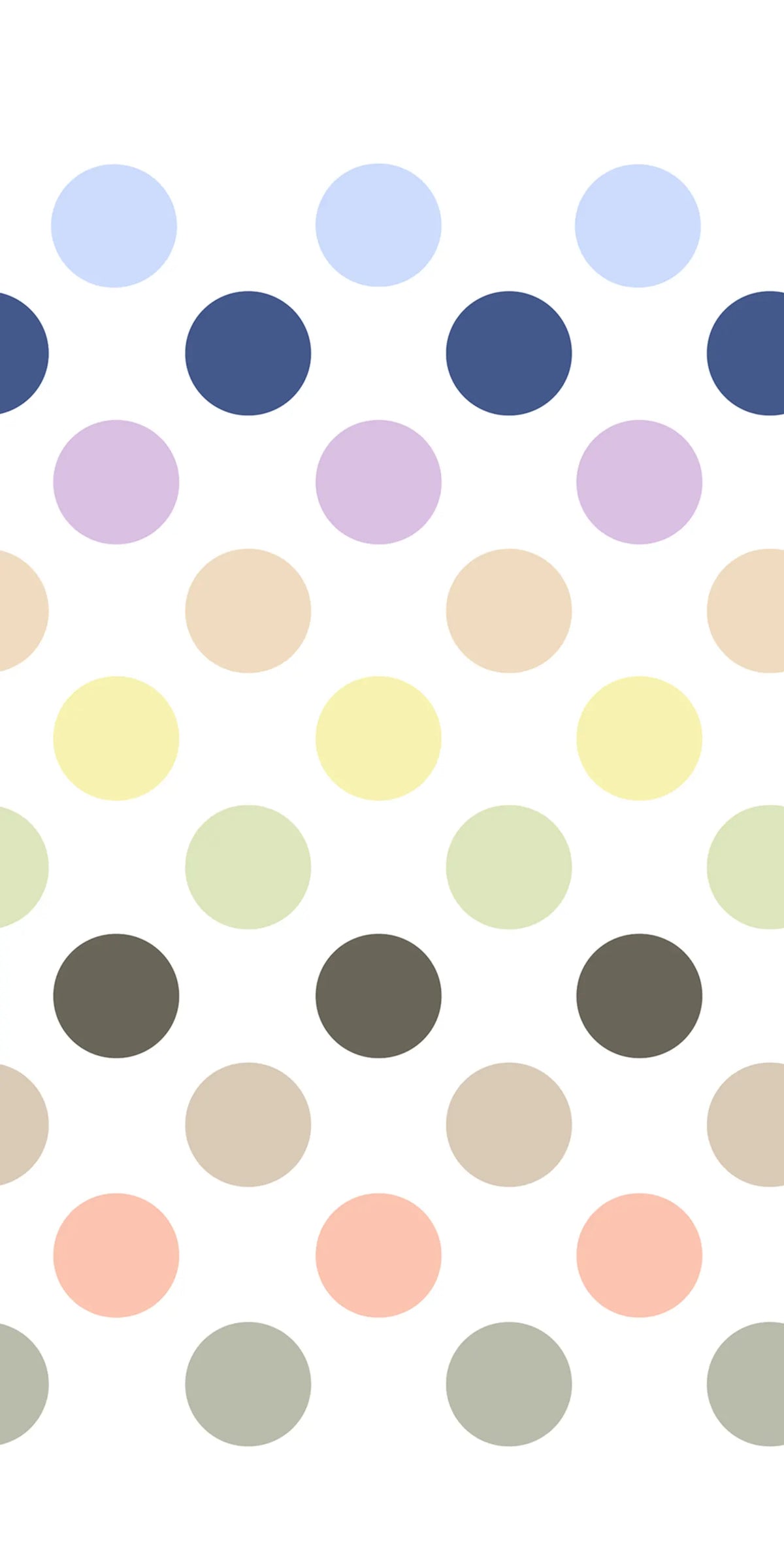 Big Dots, Pastel Mural Wallpaper - pure wallpaper artwork