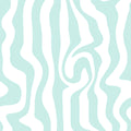 Dizzy, Turquoise Mural Wallpaper - pure wallpaper artwork