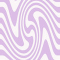 Happy Wobbly, Lilac Mural Wallpaper - pure wallpaper artwork