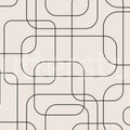 Graphic Lines, Beige Mural Wallpaper - pure wallpaper artwork
