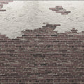 Ivory Bricks, Red Mural Wallpaper - pure wallpaper artwork