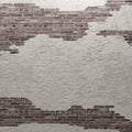 Ivory Bricks, Plaster Mural Wallpaper - pure wallpaper artwork