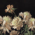 Vintage Peony, Yellow Mural Wallpaper - pure wallpaper artwork