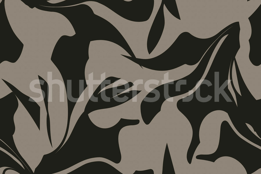 Contrast Art, Brown Mural Wallpaper