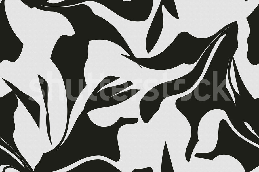 Contrast Art, Graphite Mural Wallpaper