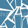 Bold Mosaic, Petrol Mural Wallpaper - pure wallpaper artwork