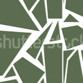 Bold Mosaic, Moss Green Mural Wallpaper - pure wallpaper artwork