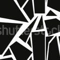 Bold Mosaic, Graphite Mural Wallpaper - pure wallpaper artwork
