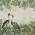 Palm Jungle, Crane Mural Wallpaper - pure wallpaper artwork