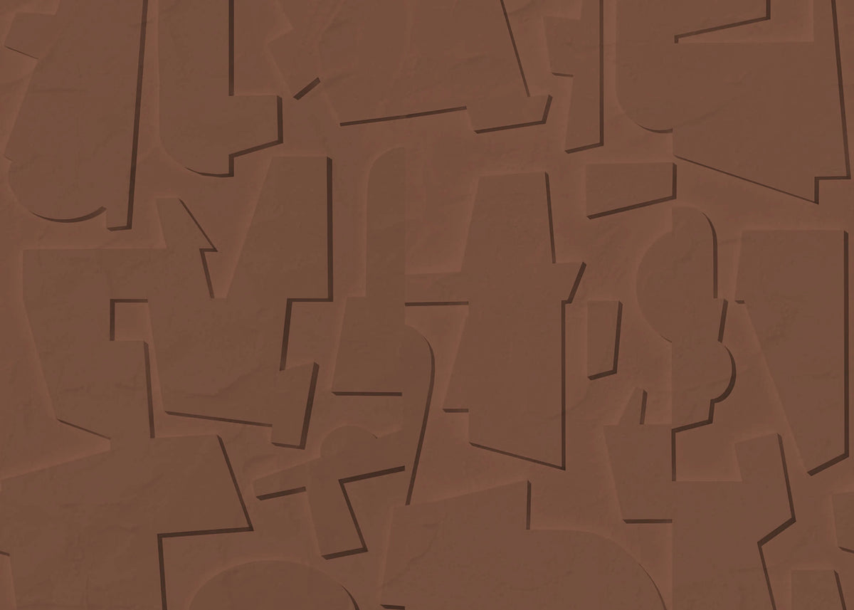Abstract Wood, Rust Mural Wallpaper - pure wallpaper artwork