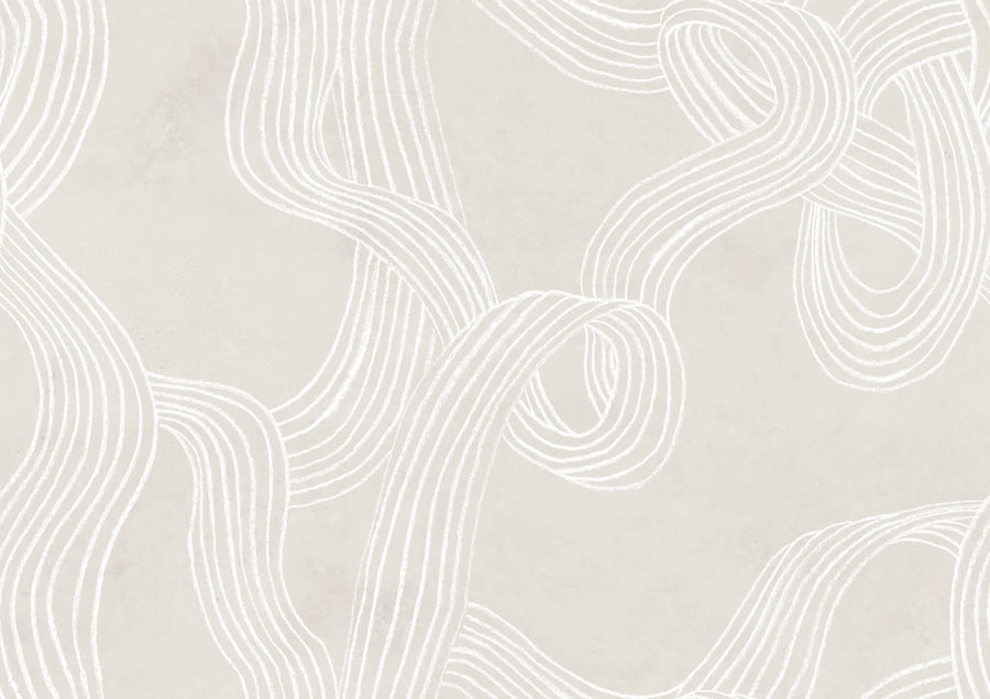 Stripes Repeatable, Clay Mural Wallpaper