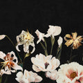 Dramatic Bouquet, Black Mural Wallpaper - pure wallpaper artwork