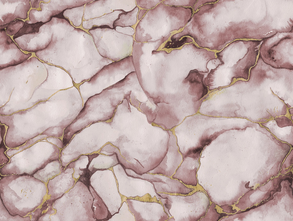 Agate Dreams, Pink Mural Wallpaper - pure wallpaper artwork