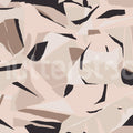 Artsy Forms, Pink Mural Wallpaper - pure wallpaper artwork