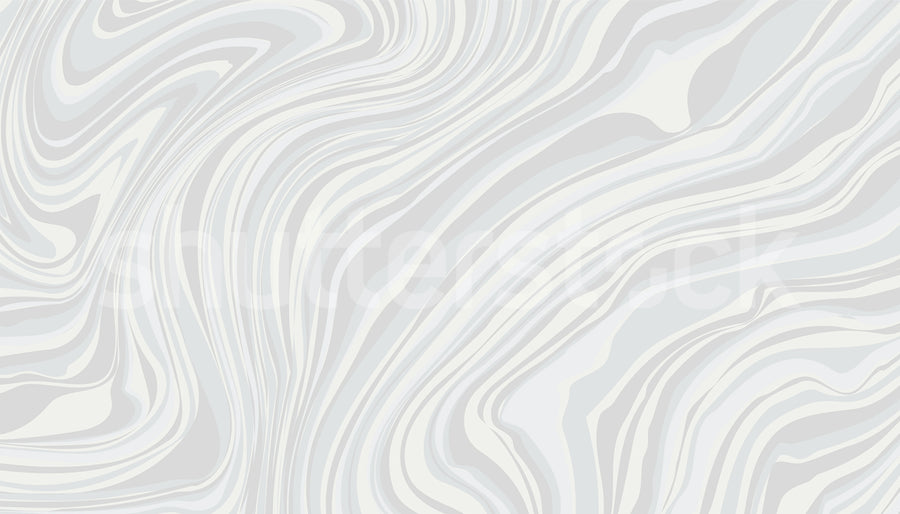 Multi Layers, White Mural Wallpaper