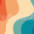 Joyfull, Rainbow Mural Wallpaper - pure wallpaper artwork