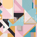 Retro Forms, Multi Mural Wallpaper - pure wallpaper artwork