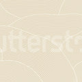 Drawn Hills, Beige Mural Wallpaper - pure wallpaper artwork