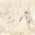 Dream Forest Girl, Off White Mural Wallpaper - pure wallpaper artwork