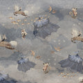 Flying Circus, Sky Blue Mural Wallpaper - pure wallpaper artwork