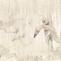 Dream Forest Boy, Off White Mural Wallpaper - pure wallpaper artwork
