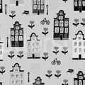 Sweet Town, Gray Mural Wallpaper - pure wallpaper artwork